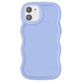 Miniatyrbild 1 av 5: Silikonstötdämpande skal för iPhone 11 serie Candy Lavendel
