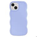 Miniatyrbild 1 av 5: Coque för iPhone 14 Silikon Stötabsorberande Candy Lavendel