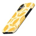 Miniatyrbild 2 av 5: Coque MagSafe för iPhone 16 Plus Elegant Mönster Citron Tart Burga Gul