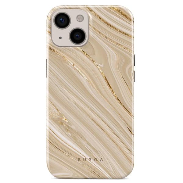 Coque för iPhone 13 Elegant Mönster Full Glam Burga Guld
