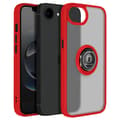 Miniatyrbild 1 av 5: Coque för iPhone 16e Magnetisk Ring Röd