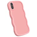 Miniatyrbild 2 av 5: Coque för iPhone X och XS Silikon Stötabsorberande serie Candy Rose