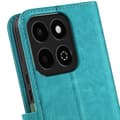 Miniatyrbild 4 av 4: Étui för Honor 200 Smart Plånbok med Handledsrem Mayaxess Turquoise