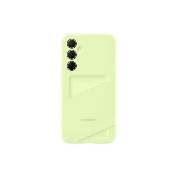 Samsung mobiltelefonfodral med kortfack för Galaxy A35 5G Ljusgrön
