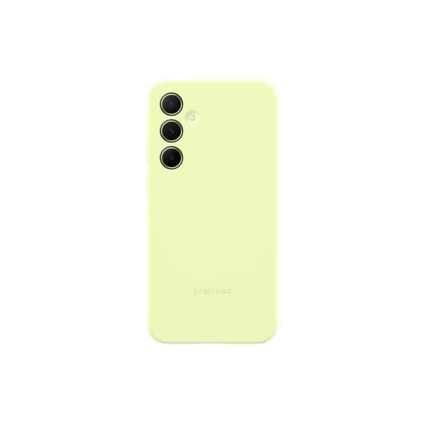 Mobiltelefonfodral och mobilskydd för Samsung, silikonfodral för Galaxy A55 5G, ljusgrön