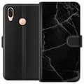 Pikkukuva 1 / 3: Huawei P20 lite Lompakkokotelo Musta marmori