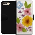 Miniatyrbillede 1 af 3: Huawei Y6 (2018) Tegnebogsetui Pressede blomster
