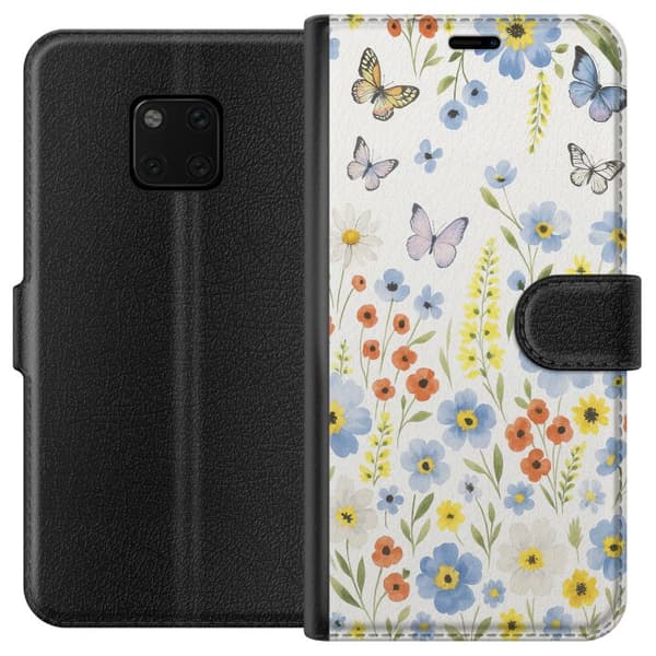 Huawei Mate 20 Pro Plånboksfodral Sommarblommor