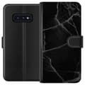 Pikkukuva 1 / 3: Samsung Galaxy S10e Lompakkokotelo Musta marmori