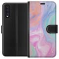 Pikkukuva 1 / 3: Samsung Galaxy A50 Lompakkokotelo Pastellimarmori