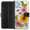 Miniatyrbilde 1 av 3: Samsung Galaxy A50 Lommeboketui Pressede blomster