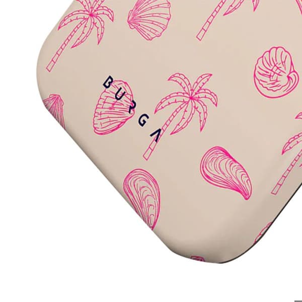 Coque MagSafe för iPhone 16 Plus Elegant Strandmönster Please Burga Flerfärgad