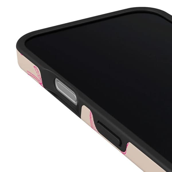 Coque MagSafe för iPhone 16 Plus Elegant Strandmönster Please Burga Flerfärgad
