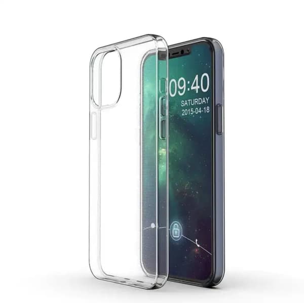 iPhone 13 Pro Max - Etui, Gennemsigtigt Gennemsigtigt Silikone Etui, TPU