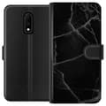 Miniatyrbillede 1 af 3: OnePlus 7 Tegnebogsetui Sort marmor