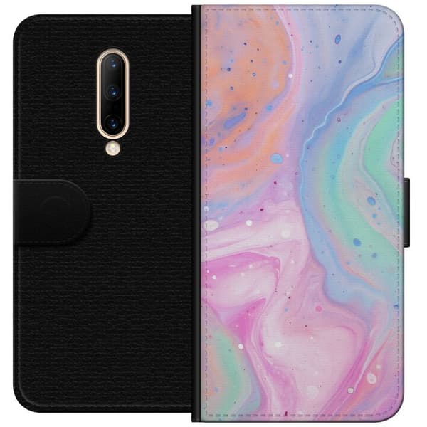 OnePlus 7 Pro Plånboksfodral Pastellmarmor