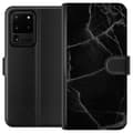 Pikkukuva 1 / 3: Samsung Galaxy S20 Ultra Lompakkokotelo Musta marmori