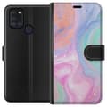 Miniatyrbilde 1 av 3: Samsung Galaxy A21s Lommeboketui Pastellmarmor