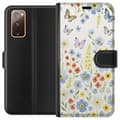 Pikkukuva 1 / 3: Samsung Galaxy S20 FE Lompakkokotelo Kesäkukat