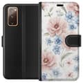 Pikkukuva 1 / 3: Samsung Galaxy S20 FE Lompakkokotelo Romanttiset kukat