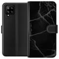 Miniatyrbillede 1 af 3: Samsung Galaxy A42 5G Tegnebogsetui Sort marmor