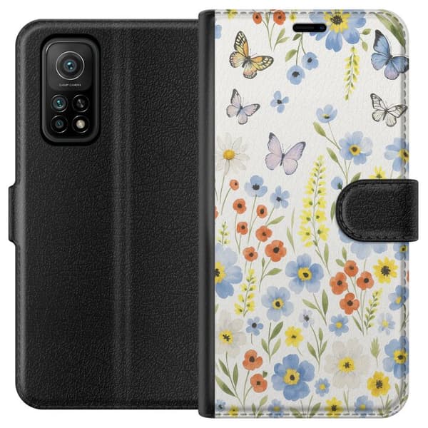 Xiaomi Mi 10T Pro 5G Plånboksfodral Sommarblommor