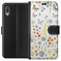 Miniatyrbilde 1 av 3: Sony Xperia L3 Lommeboketui Sommerblomster