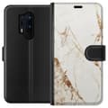 Miniatyrbild 1 av 3: OnePlus 8 Pro Plånboksfodral Vit marmor