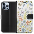Miniatyrbillede 1 af 3: Apple iPhone 13 Pro Max Tegnebogsetui Sommerblomster