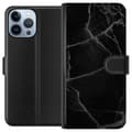 Miniatyrbilde 1 av 3: Apple iPhone 13 Pro Max Lommeboketui Svart marmor