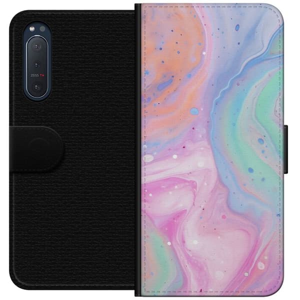 Sony Xperia 5 II Lommeboketui Pastellmarmor