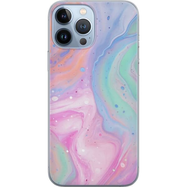 Apple iPhone 13 Pro Max Gennemsigtig cover Pastelmarmor