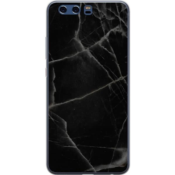 Huawei P10 Gjennomsiktig deksel Svart marmor