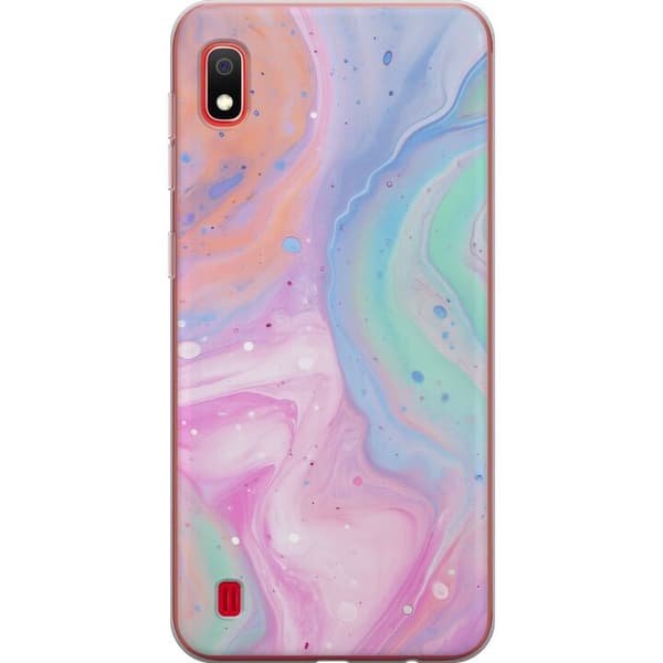 Samsung Galaxy A10 Gjennomsiktig deksel Pastellmarmor