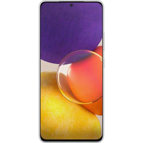 Samsung Galaxy A82 5G Gjennomsiktig deksel Pressede blomster