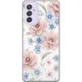 Pikkukuva 1 / 3: Samsung Galaxy A82 5G Läpinäkyvä kuori Romanttiset kukat