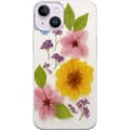 Miniatyrbilde 1 av 3: Apple iPhone 14 Gjennomsiktig deksel Pressede blomster