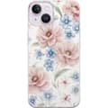 Miniatyrbillede 1 af 3: Apple iPhone 14 Plus Gennemsigtig cover Romantiske blomster
