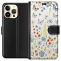 Miniatyrbilde 1 av 3: Apple iPhone 14 Pro Max Lommeboketui Sommerblomster