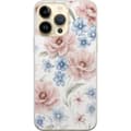 Miniatyrbillede 1 af 3: Apple iPhone 15 Pro Max Gennemsigtig cover Romantiske blomster