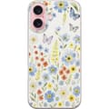 Miniatyrbillede 1 af 3: Apple iPhone 16 Gennemsigtig cover Sommerblomster