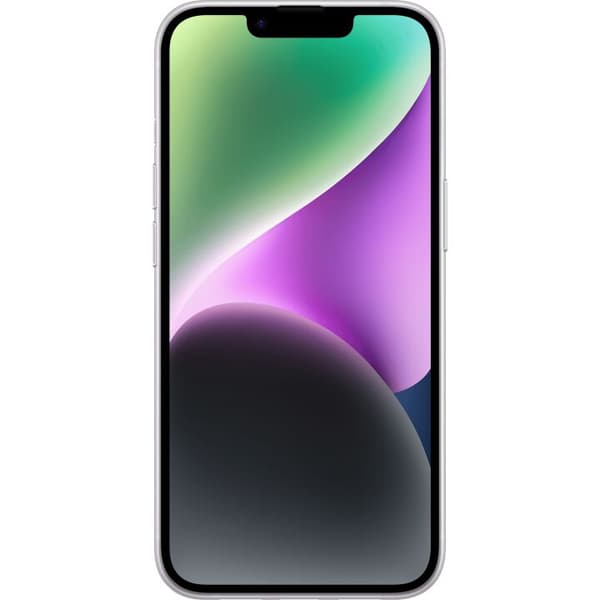 Apple iPhone 15 Plus Genomskinligt Skal Pastellmarmor