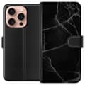 Miniatyrbild 1 av 3: Apple iPhone 16 Pro Plånboksfodral Svart marmor