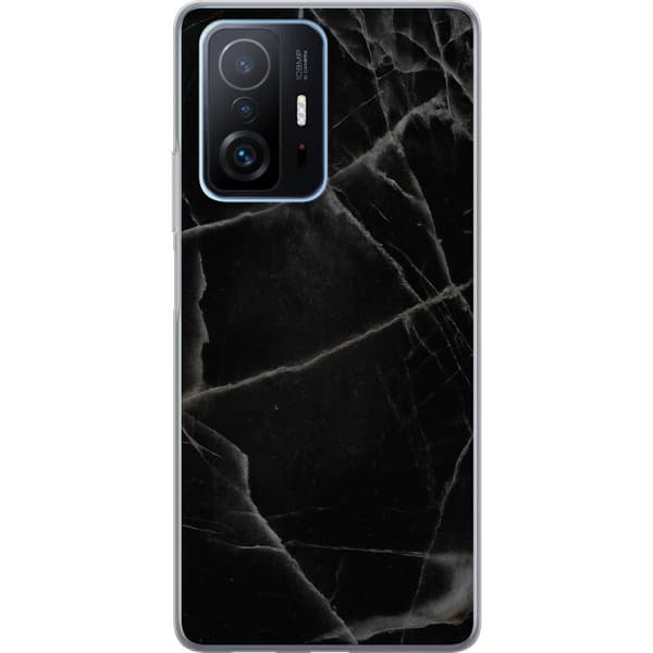 Xiaomi 11T Pro Gjennomsiktig deksel Svart marmor