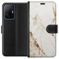 Miniatyrbillede 1 af 3: Xiaomi 11T Tegnebogsetui Hvid marmor