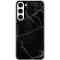 Miniatyrbillede 1 af 3: Samsung Galaxy S23+ Gennemsigtig cover Sort marmor