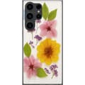 Miniatyrbilde 1 av 3: Samsung Galaxy S24 Ultra Gjennomsiktig deksel Pressede blomster