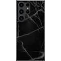 Miniatyrbillede 1 af 3: Samsung Galaxy S24 Ultra Gennemsigtig cover Sort marmor