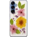 Miniatyrbild 1 av 3: Samsung Galaxy S25+ Genomskinligt Skal Pressade blommor