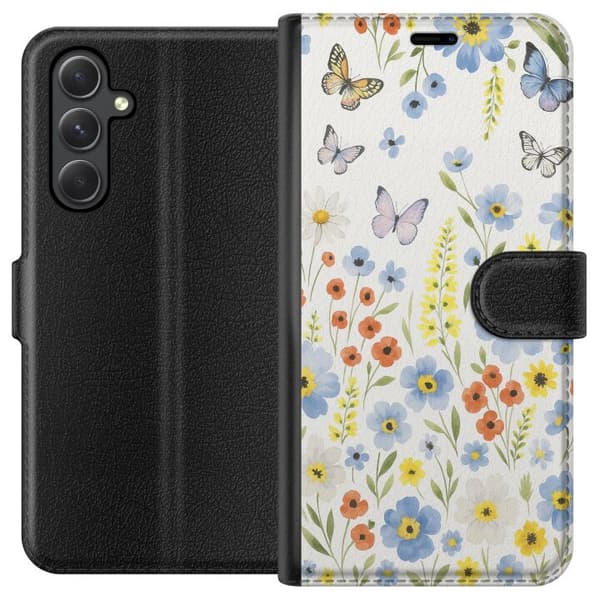 Samsung Galaxy A05s Lommeboketui Sommerblomster